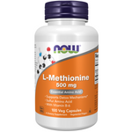 Now Foods L-Methionine 500 mg 100 kapsúl