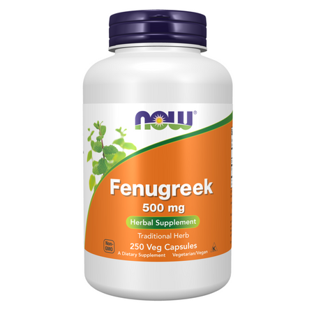 Now Foods Senovka Grécka (Fenugreek) 500 mg 250 kapsúl