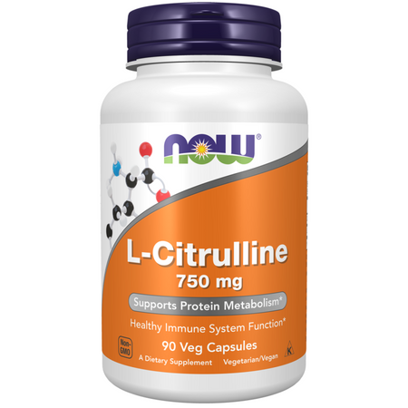 Now Foods L-Citrulline 750 mg 90 kapsúl