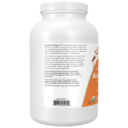 Now Foods Akácie (Acacia) Pudr 340 g