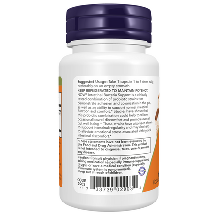Now Foods Intestinal Bacteria Support 60 veg kapsúl