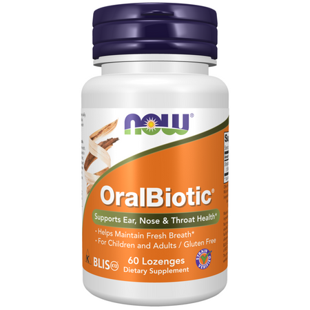 Now Foods Probiotikum OralBiotic 60 tabliet