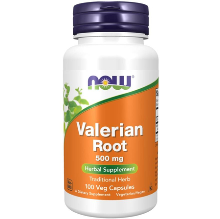 Now Foods Valerian Root 500 mg 100 kapsúl