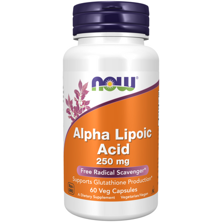 Now Foods Alpha Lipoic Acid 250 mg 60 kapsúl