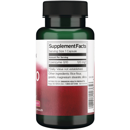 Swanson Koenzym Q10 Higher Strength 120 mg 100 kapsúl