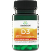Swanson Vitamín D3 1000 iu Cholekalciferol 60 kapslí