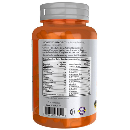 Now Foods Amino Complete 120 kapsúl