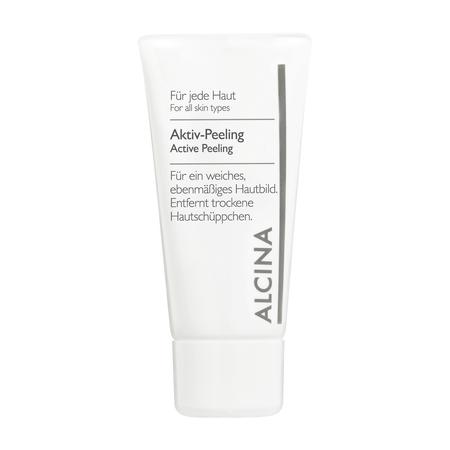ALCINA For all skin types Active Peeling – pleťový peeling s kremelinovým granulátom, 50 ml