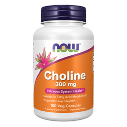 Now Foods Cholina 300 mg 100 veg kapsúl