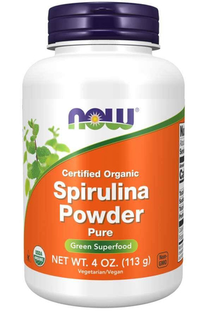 Now Foods Spirulina Organic Powder 113 g