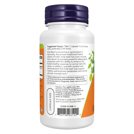 Now Foods Holy Basil Extract 500 mg 90 veg kapsúl