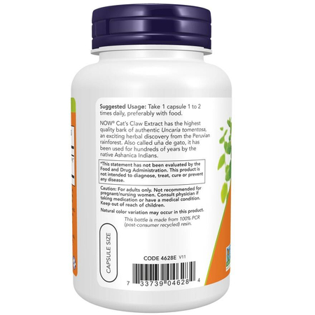 Now Foods Cat's Claw Extract 120 kapsúl