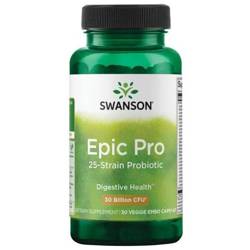 Swanson Epic Pro 25-Strain Probiotic 30 kapsúl