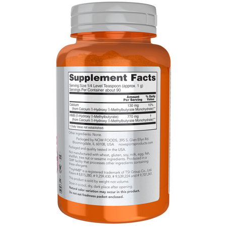 Now Foods HMB Pudr 90 g