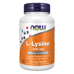 Now Foods L-Lysine 500 mg 100 veg kapsúl
