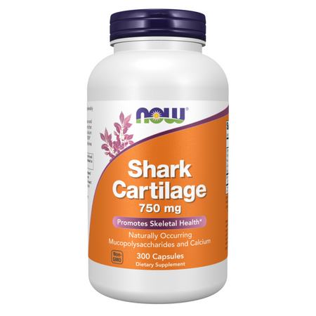 Now Foods Shark Cartilage 750 mg 300 kapsúl