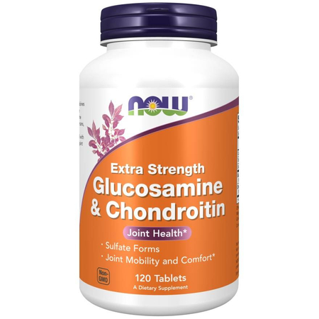 Now Foods Glucosamine a Chondroitin Extra Strength 120 tabliet