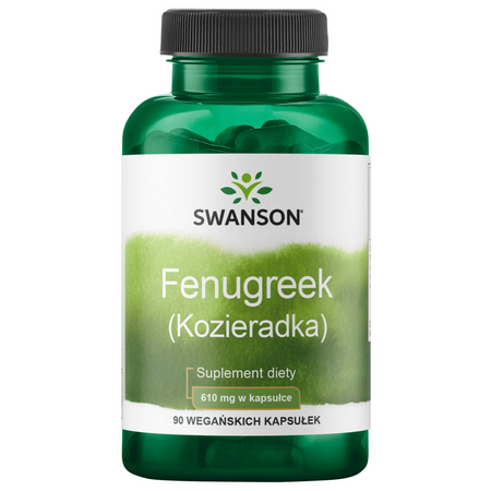 Swanson Pískavice Řecké Seno (Fenugreek) 610 mg 90 kapslí