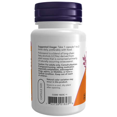 Now Foods Policosanol 10 mg 90 kapsúl