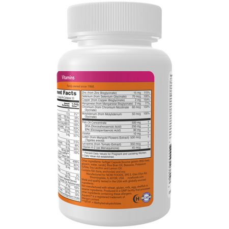 Now Foods Prenatal Gels + DHA 90 kapsúl
