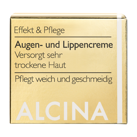 ALCINA Effective Care Eye and Lip Cream – krém na očné okolie a pery, 15 ml