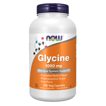 Now Foods Glycine 1000 mg 250 veg kapsúl