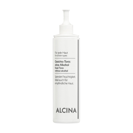 ALCINA For all skin types Facial Tonic without Alcohol – pleťové tonikum bez alkoholu pre citlivú pleť, 200 ml