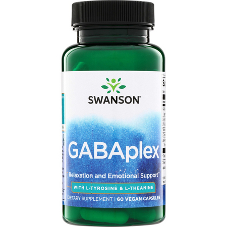 Swanson GABAplex with L-Tyrosine, L-Theanine 60 veg kapsúl