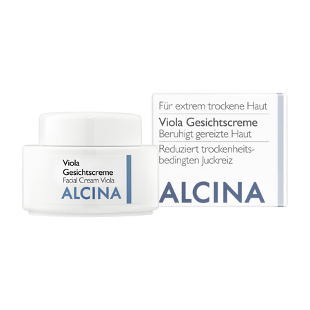 ALCINA For dry skin Facial Cream Viola – zjemňujúci pleťový krém pre suchú pleť, 100 ml