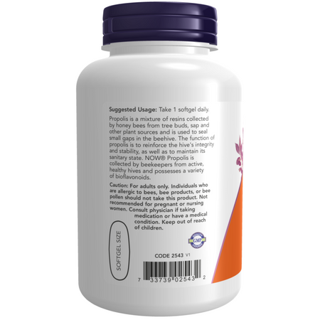 Now Foods Propolis 2000 5:1 Extract 90 kapsúl