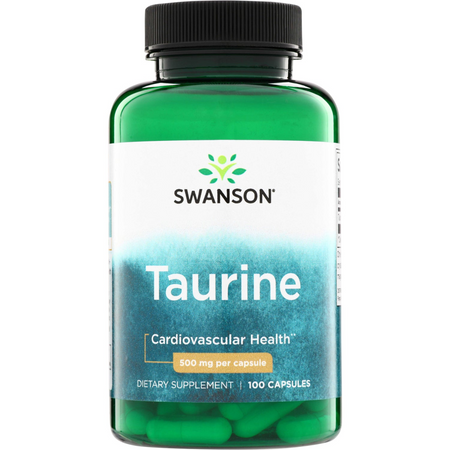 Swanson Taurin 500 mg 100 kapsúl