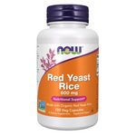 Now Foods Červená Rýže (Red Yeast Rice) 600 mg 120 kapsúl