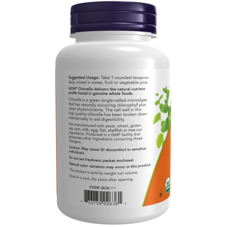 Now Foods Chlorella Pudr 113 g