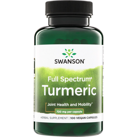 Swanson Full Spectrum Turmeric 720 mg 100 kapsúl
