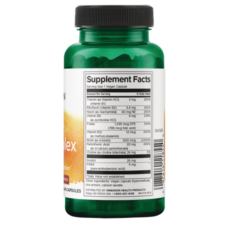 Swanson Daily B-Complex 100 kapsúl