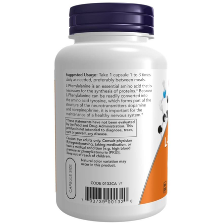 Now Foods L-Phenylalanine 500 mg 120 veg kapsúl