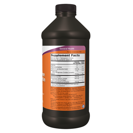 Now Foods Glukosamin, Chondroitin a MSM Liquid 946 ml