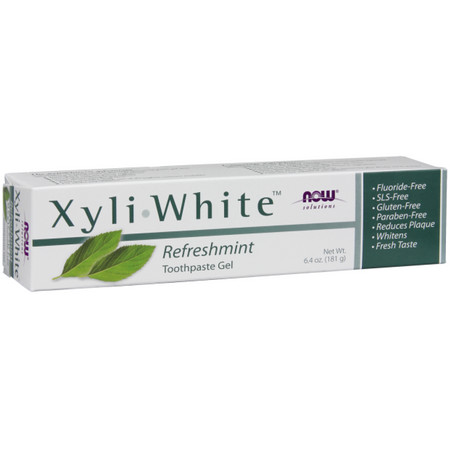 Now Foods XyliWhite Refreshmint Toothpaste Gel 181 g zubní pasta