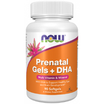 Now Foods Prenatal Gels + DHA 90 kapsúl