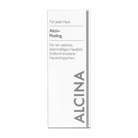 ALCINA For all skin types Active Peeling – pleťový peeling s kremelinovým granulátom, 50 ml