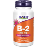 Now Foods Vitamín B2 (Riboflavin) 100 mg 100 kapsúl