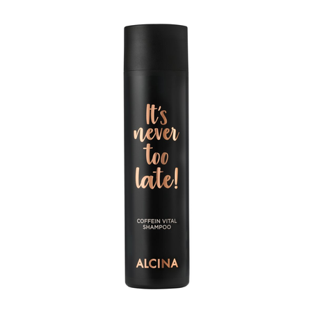 ALCINA It's never too late Shampoo – šampón pre rednúce vlasy s kofeínovým komplexom, 250 ml