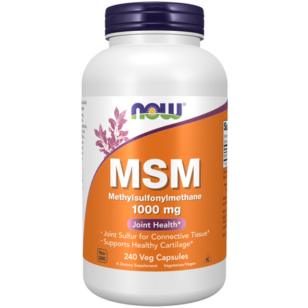 Now Foods MSM Metylsulfonylmetán 1000 mg 240 veg kapsúl