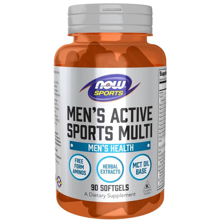 Now Foods Men's Active Sports Multi 90 kapsúl