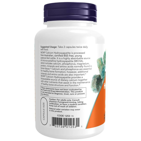 Now Foods Calcium Hydroxyapatite 120 kapsúl