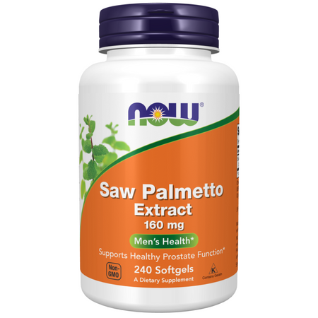 Now Foods Saw Palmetto Extract 160 mg 240 kapsúl