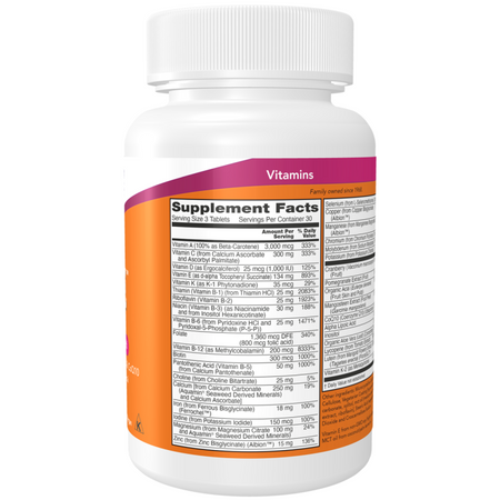 Now Foods EVE Tablets Womens Multiple Vitamin 180 tabliet
