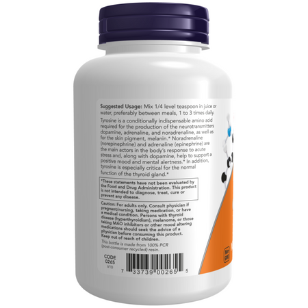 Now Foods L-Tyrosine Powder 113 g 