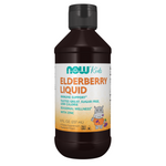 Now Foods Elderberry Liquid for Kids 237 ml tekutý