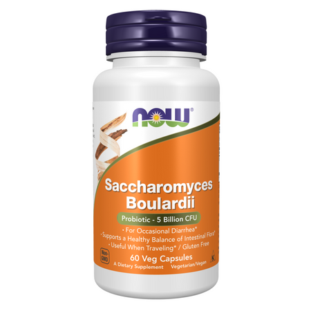 Now Foods Sacharomyces Boulardi 60 kapsúl